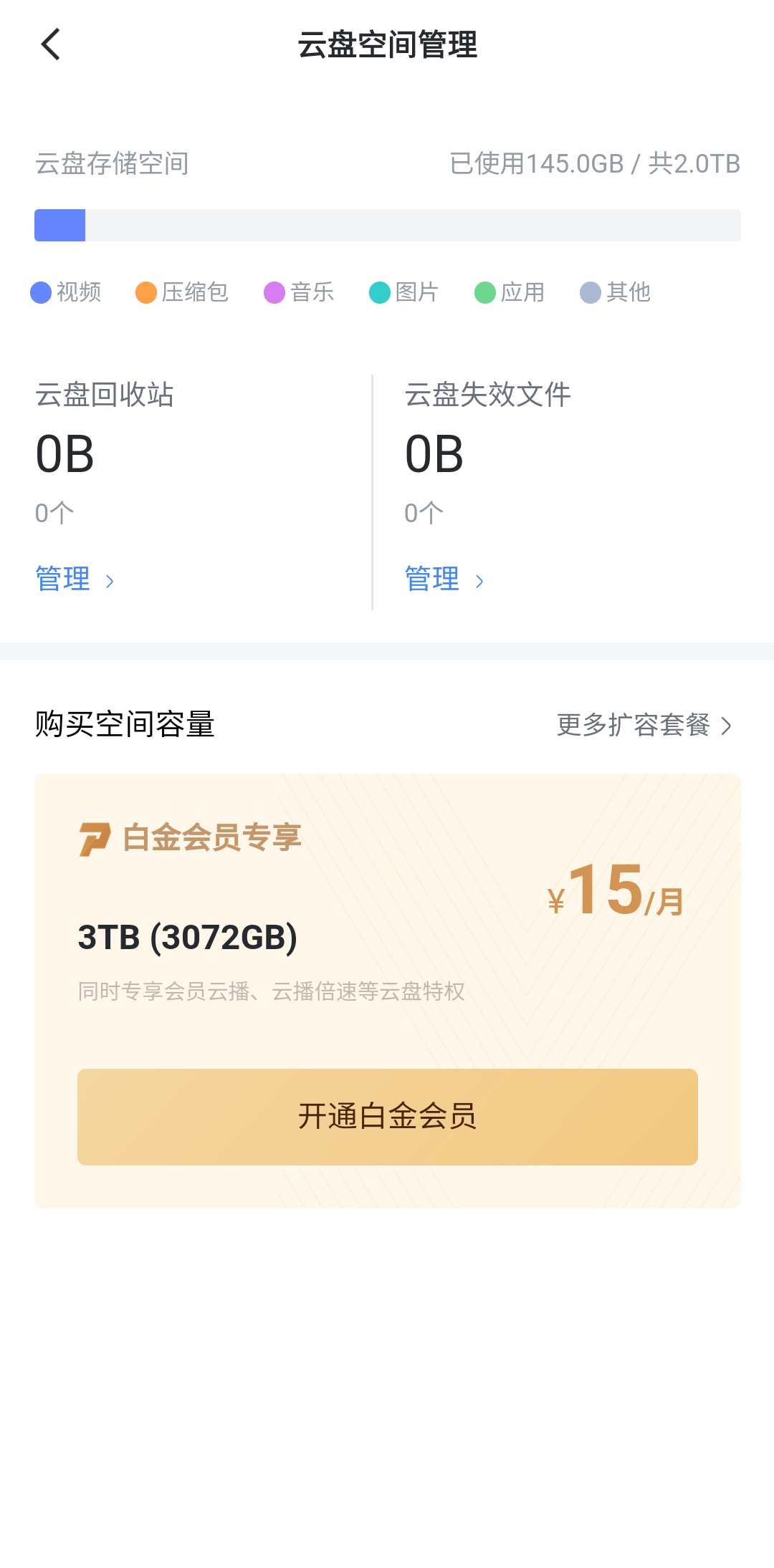 明盘200出2T容量的迅 雷 云 盘号